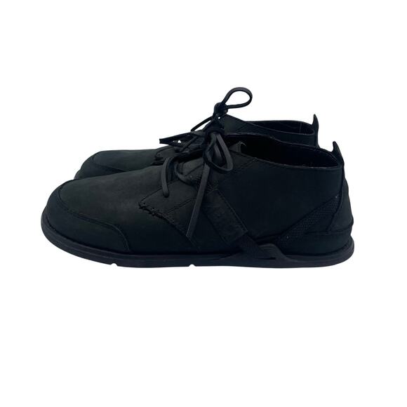 Xero Coalton Black Leather Lace Barefoot Zero Drop Casual Hiking Shoes Mens 6.5 main image 3